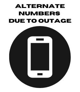 Alternative numbers due to outage