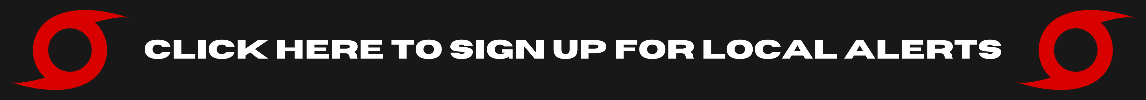Sign up for local alerts