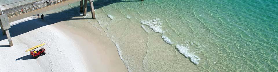 Above View of Surf Rescue Equipment