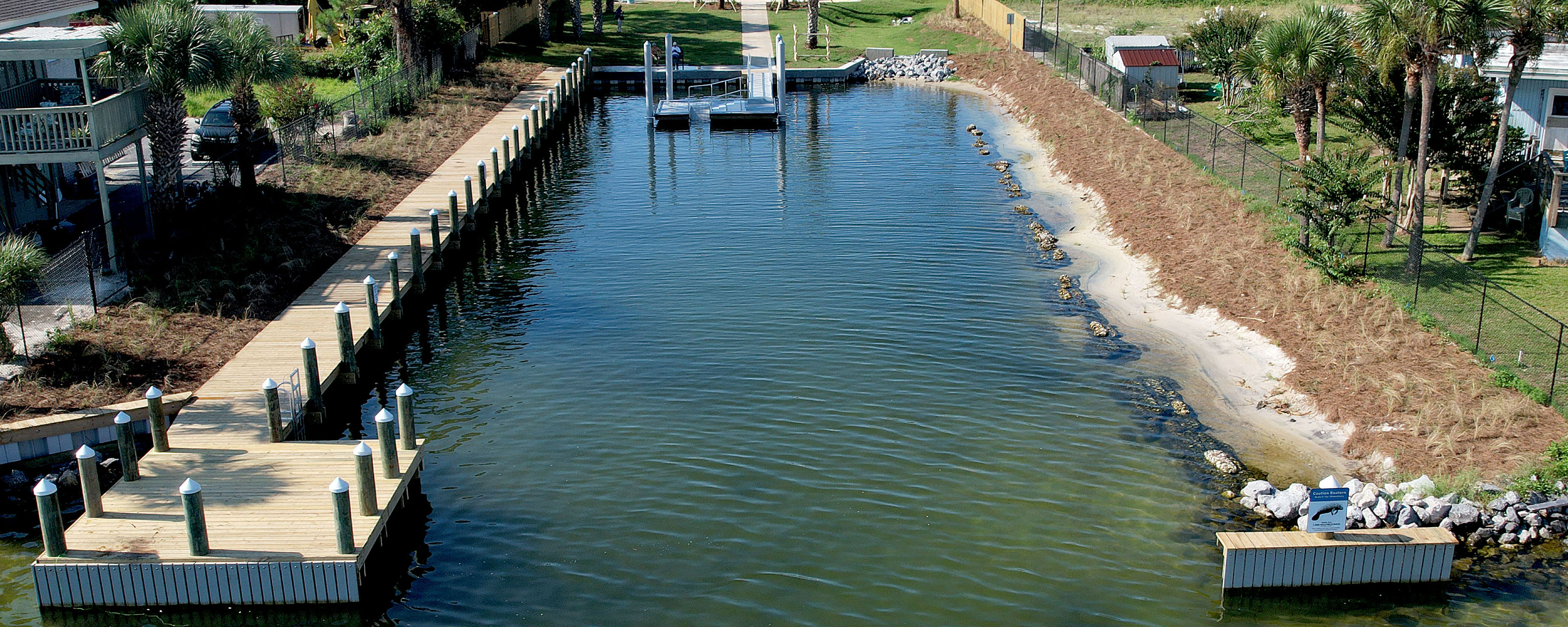 Boat Basin on Okaloosa Island